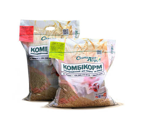 Універсальний комбікорм для відгодовування свійської птиці ПК5-2